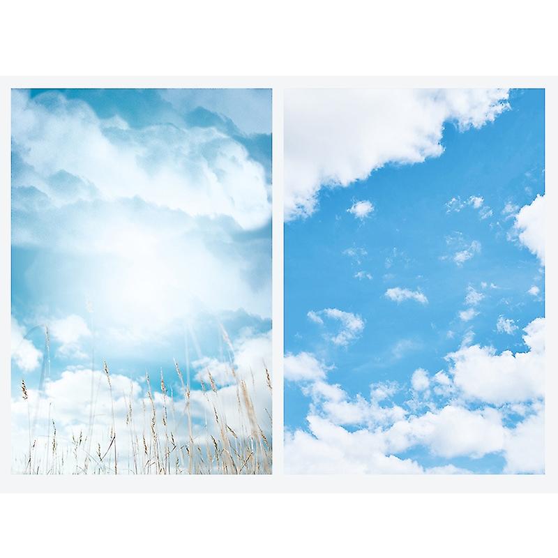 2 PCS 3D Photography Background Paper