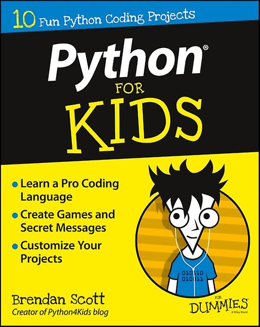 Python For Kids For Dummies by Brendan Scott Paperback
