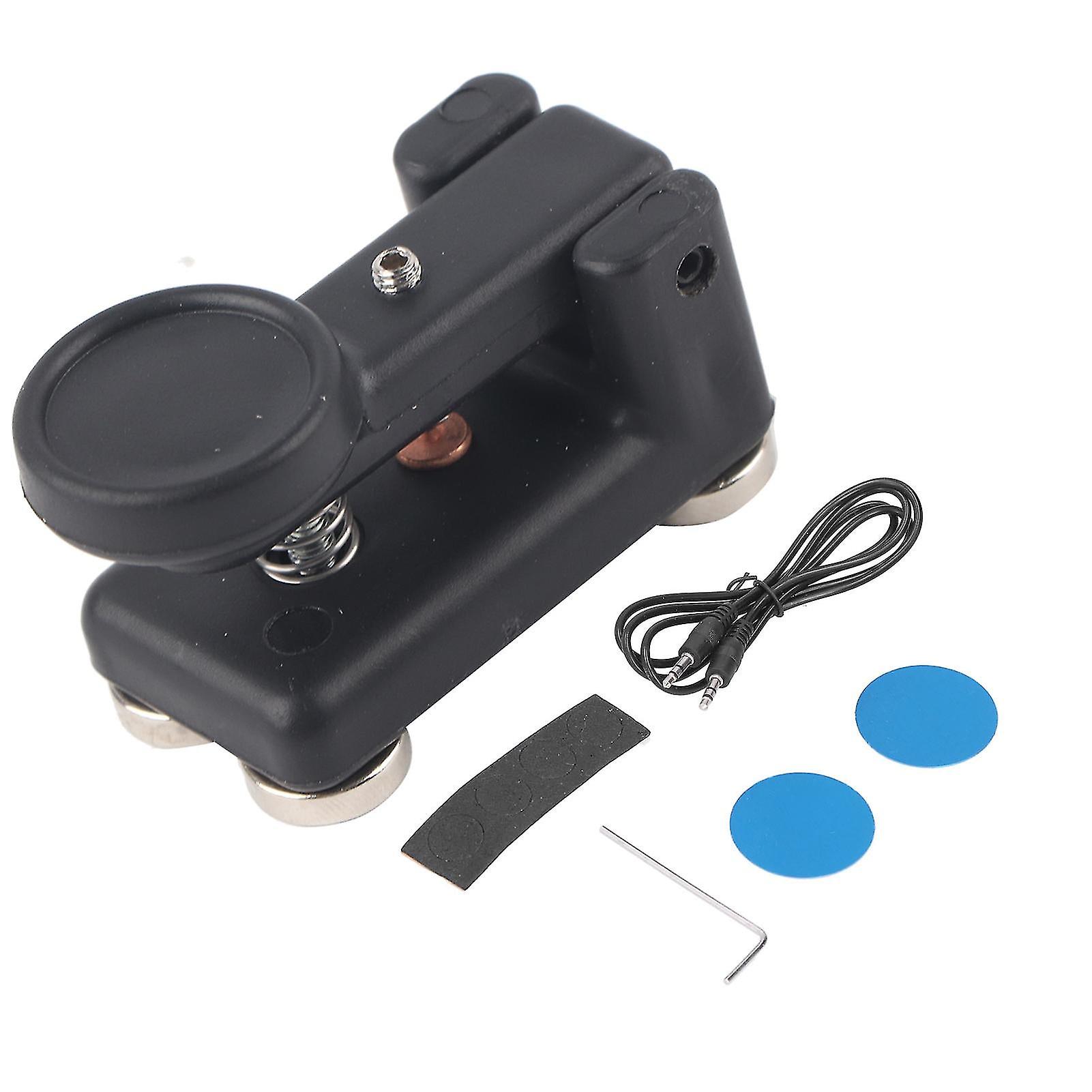 Ultra Portable Manual Key Magnetic Adsorption Base Cw Morse Code For Shortwave Radio
