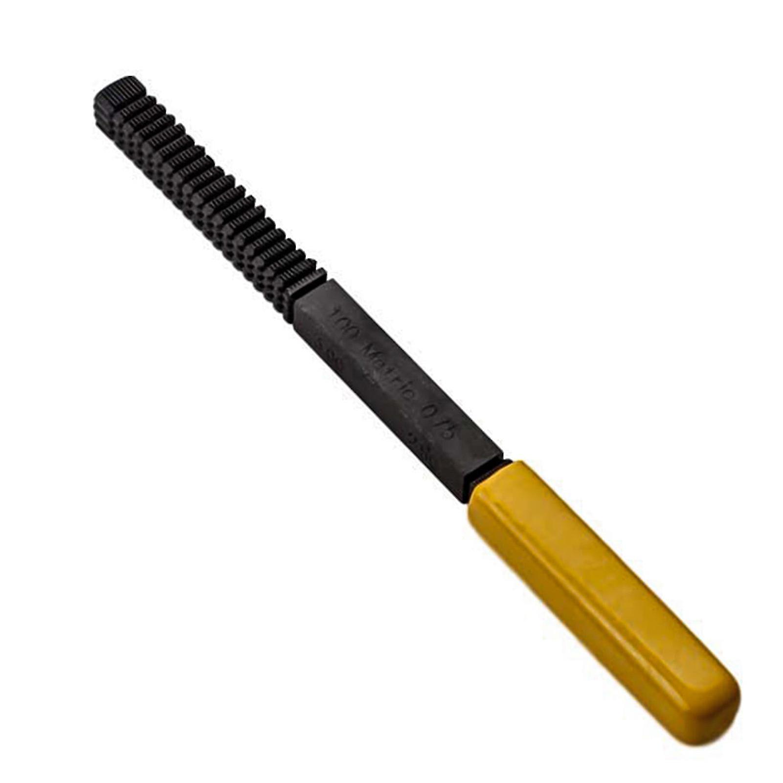 Thread Restorer High Hardness Widely Application Metric Thread Teeth Correction Metric Hardware Mini File Car Repair