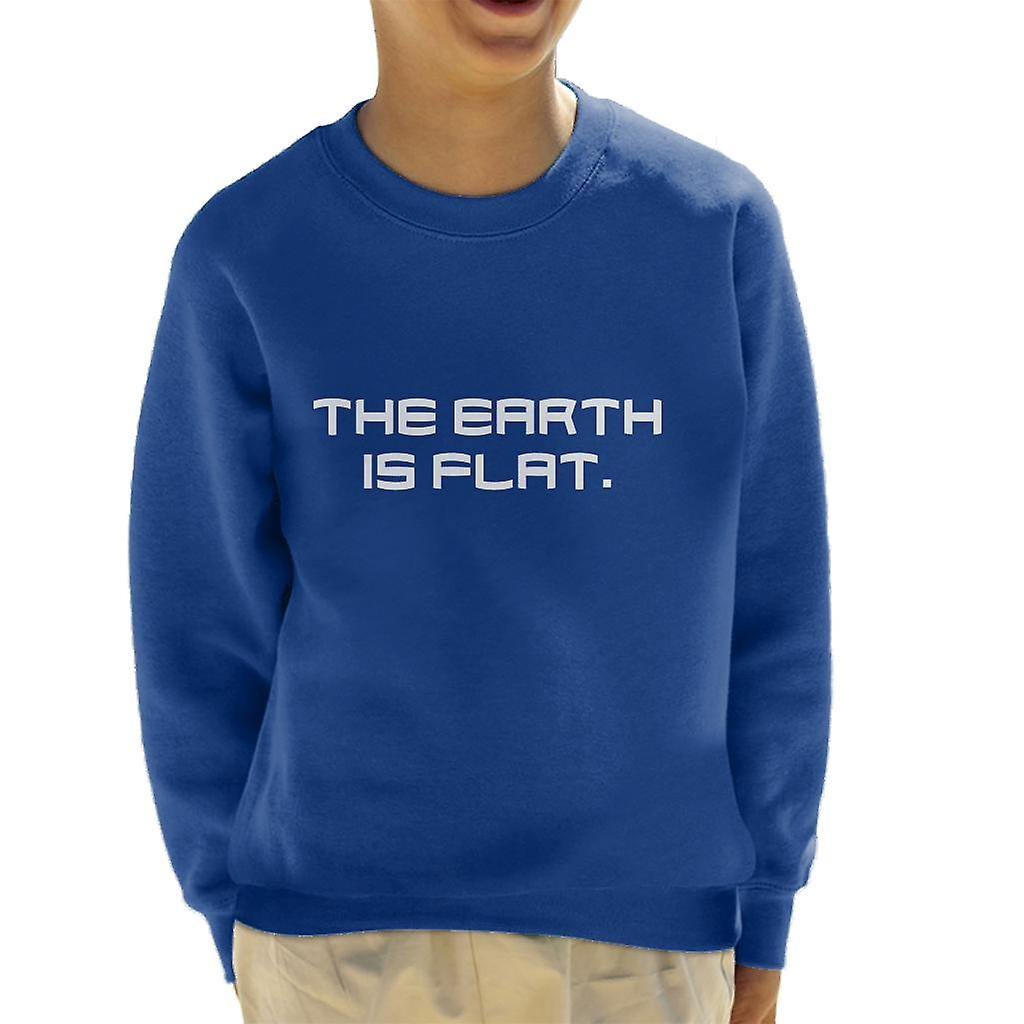 De aarde is plat Kid ' s Sweatshirt