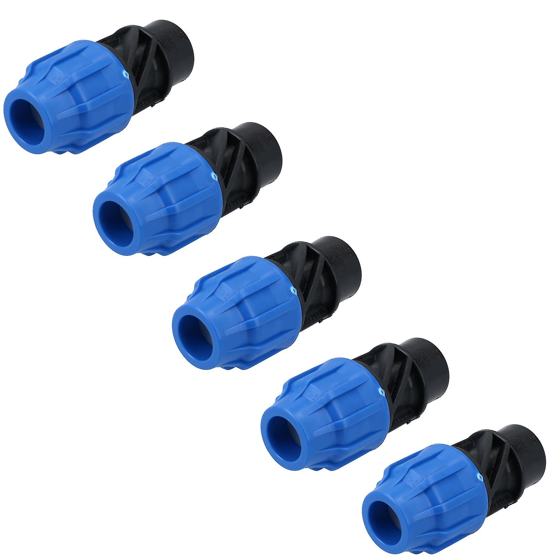 20mm x 1/2" MDPE Female Adapter Compression Coupling Fitting Water Pipe 5PK
