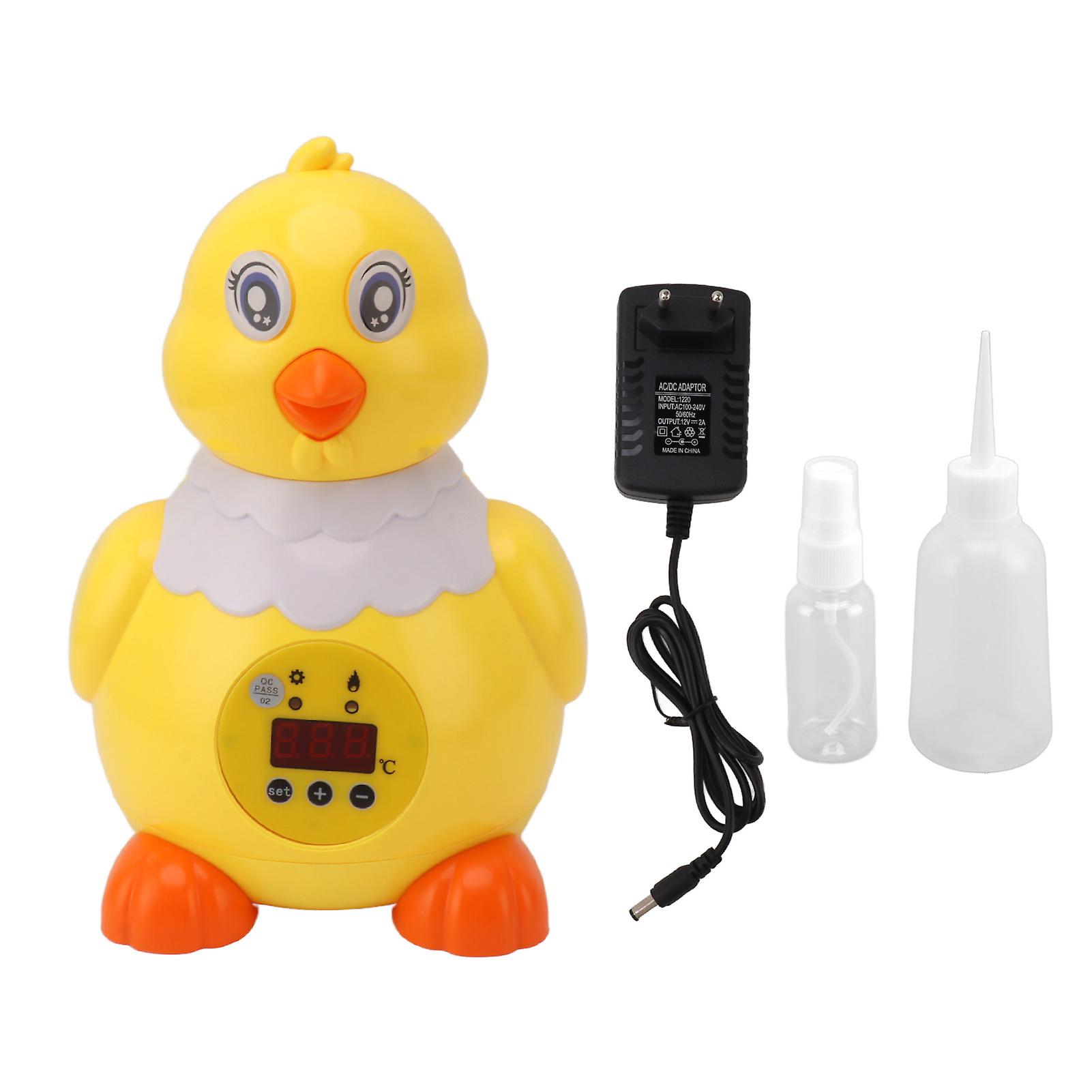 Small 6 Egg Incubator Fully Automatic Small Poultry Hatcher for Eggs Duck Eggs Goose Eggs EU Plug100240V