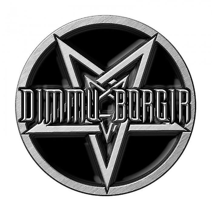 Dimmu Borgir Emaille Pentagram badge