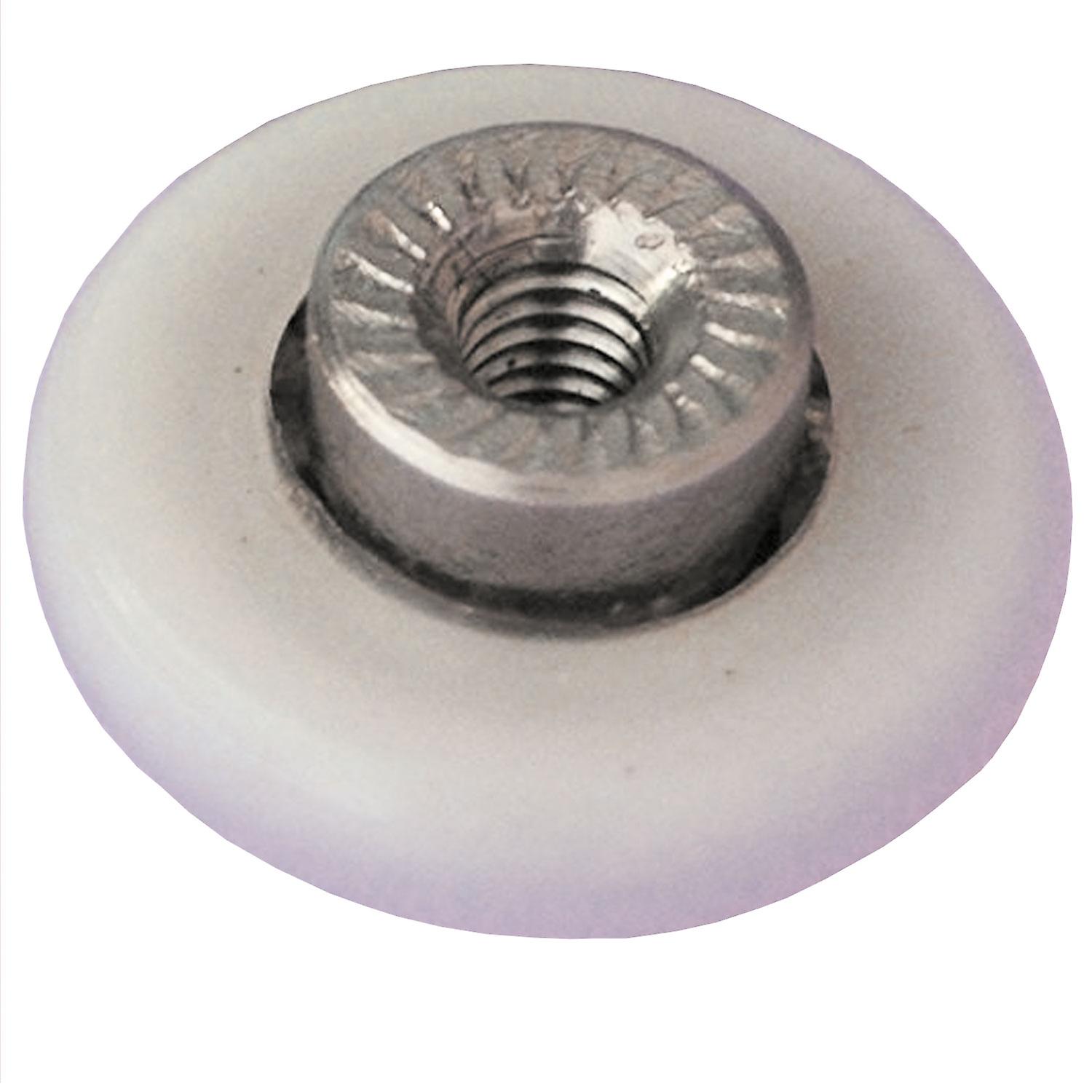 17mm / 18mm Shower Door Wheel Replacement (Threaded Centre)
