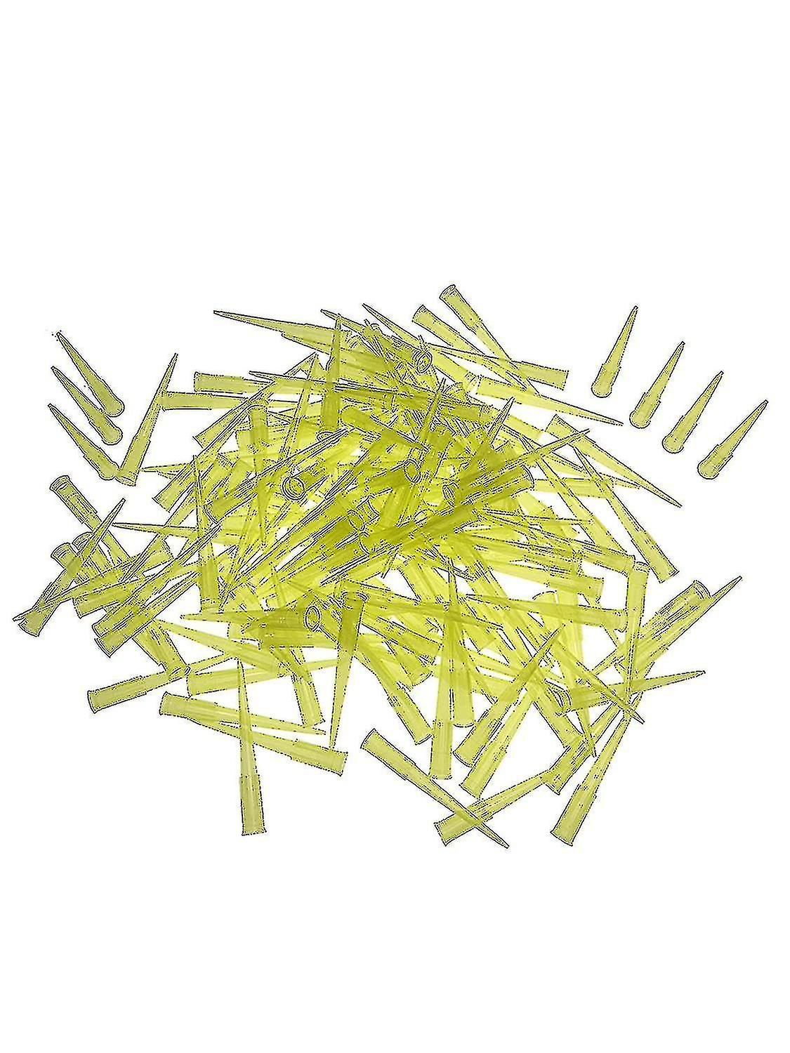 2023-laboratory 200l Lab Pipette Pipettor Tips 1000 Pcs/bag, Clear Yellow