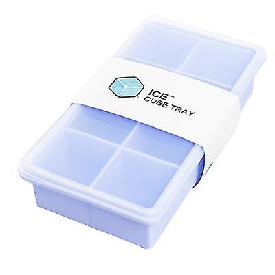 8 Grids Purple 8 Grids Silicone Ice Cube Tray Tool With Lid Az14374