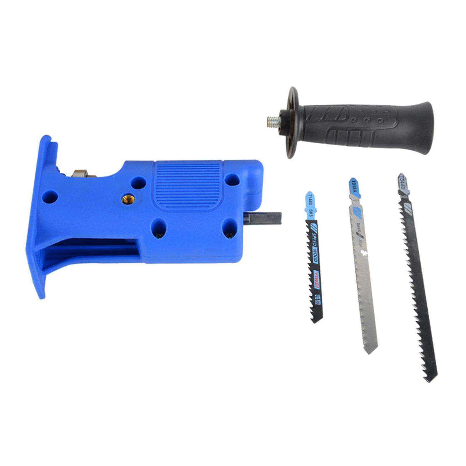 Electric Drill Wood Reciprocating Saw Attachment Woodworking Tools Orange