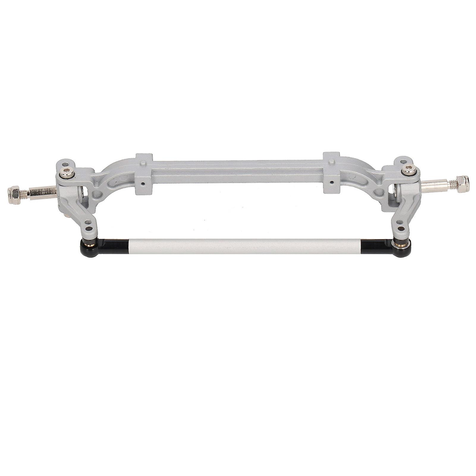 Front Axle Powerless Steering Rod Link Post for Tamiya 1/14 Series RC Car ModelSilver
