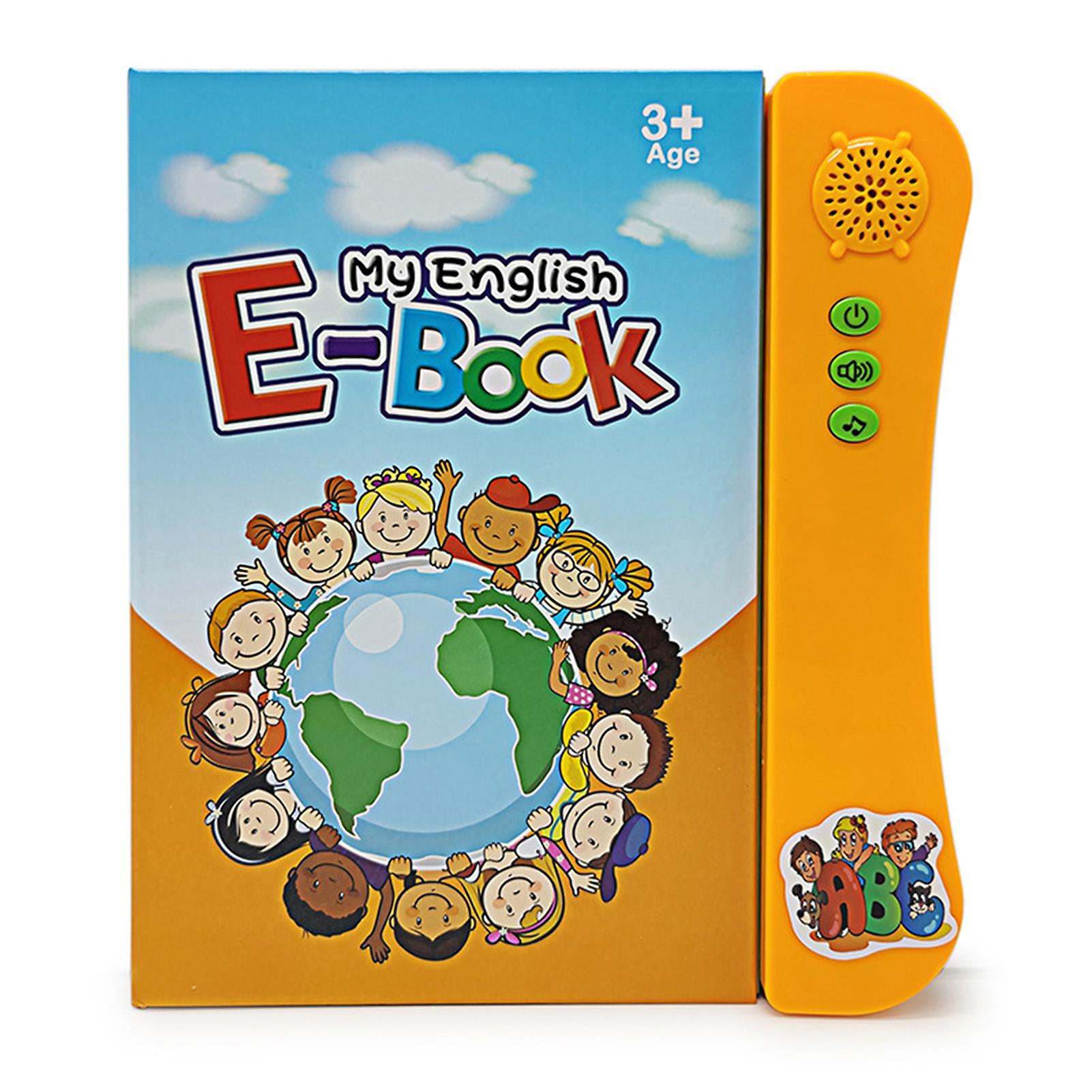 English Learning Intelligent E-book Learning Books with Music Sounding for Kids Boys Girls