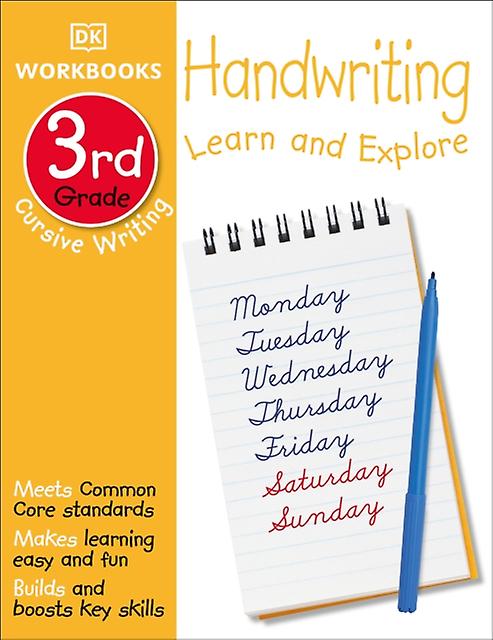 Dk Workbooks Handwriting Cursive Third Grade Learn And Explore by DK Paperback Book