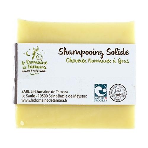Solid shampoo for normal to oily hair without essential oils 1 unit of 100g