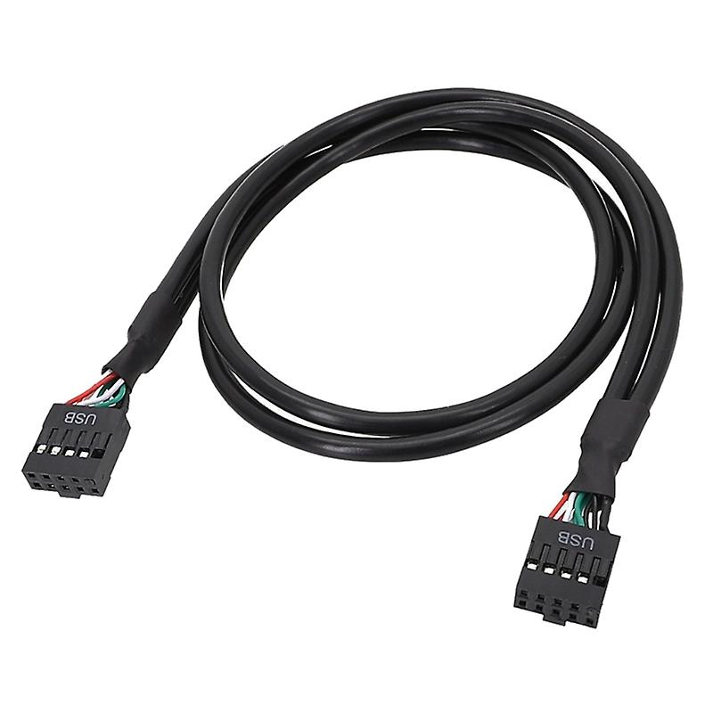 Shielded USB9Pin Mainboard Extension Cable Improved Signal Double Stranded