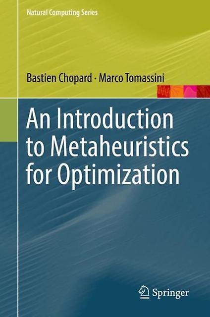 An Introduction To Metaheuristics For Optimization by Marco Tomassini Hardback Book