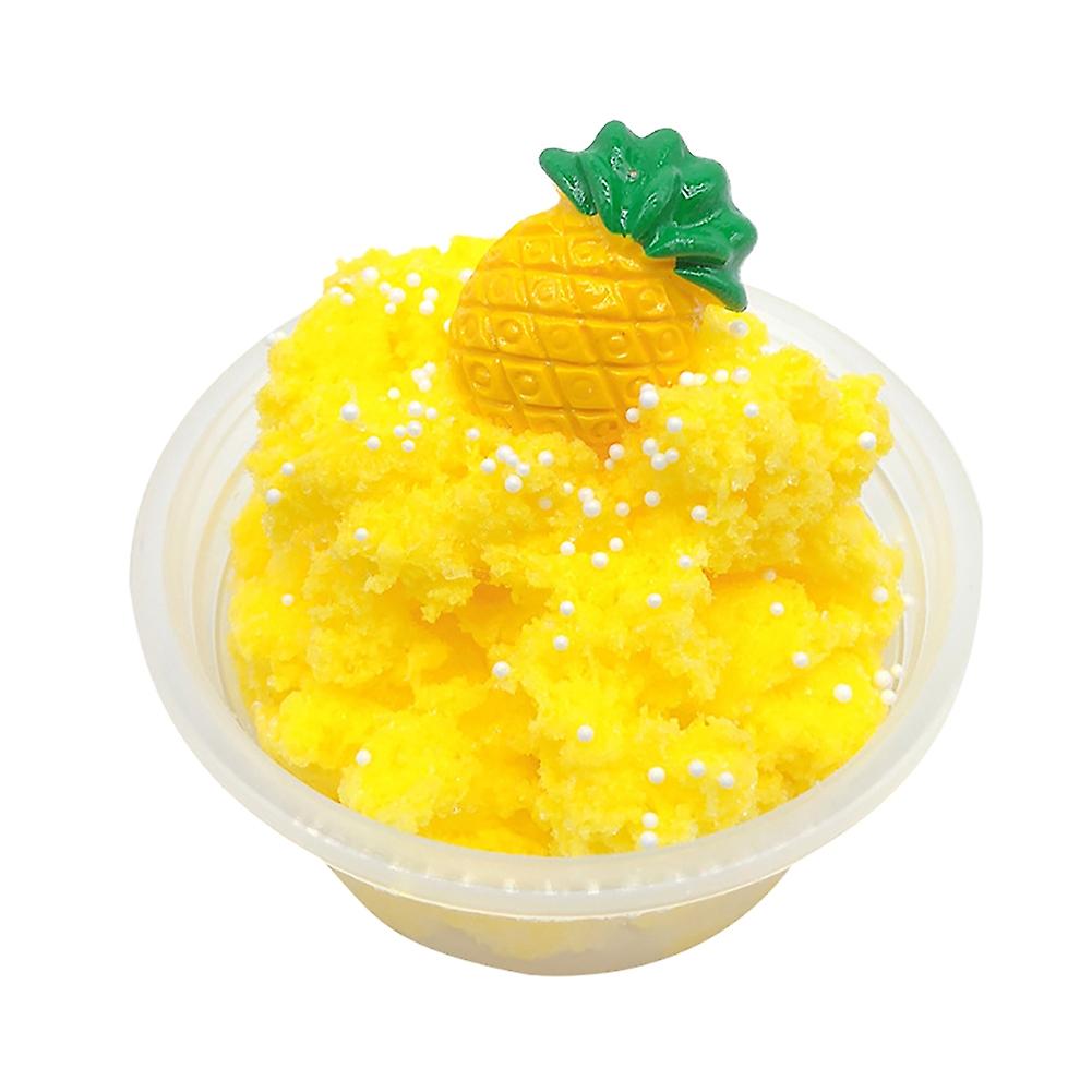 60ml Fruit Kids Slime Toy Stress Relief Plasticine Scented Fluffy Mud Clay Gift