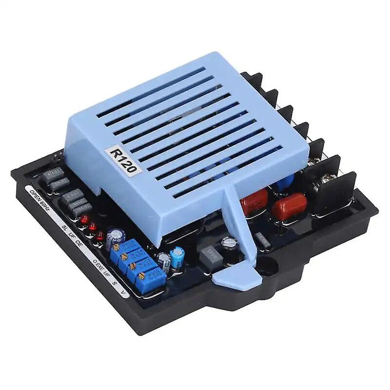 Automatic Voltage Regulator Brushless LED Indicator ABS Case Low Speed Protection AVR Board for Generator Voltage Stabilizer~8786