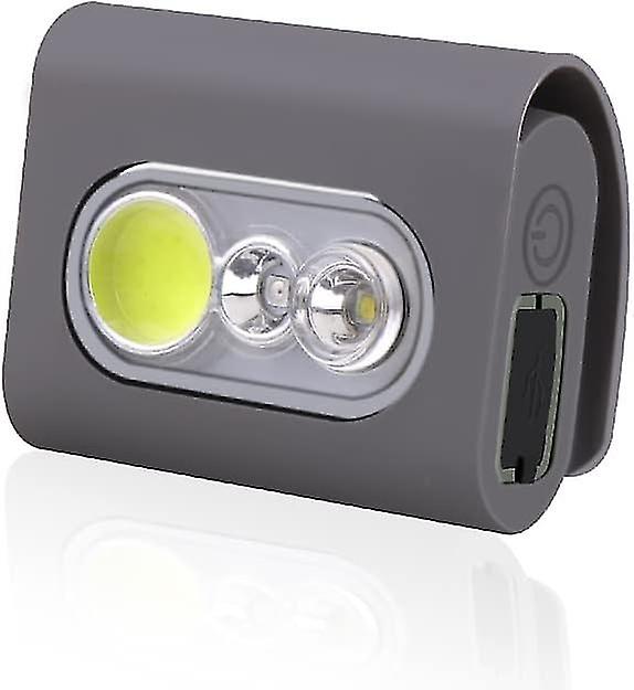 Running Light, 2000 Lumens Safety Jogging Led With Strong Magnetic Clip, Usb Rechargeable Night Lights For Neck Reflective Vests