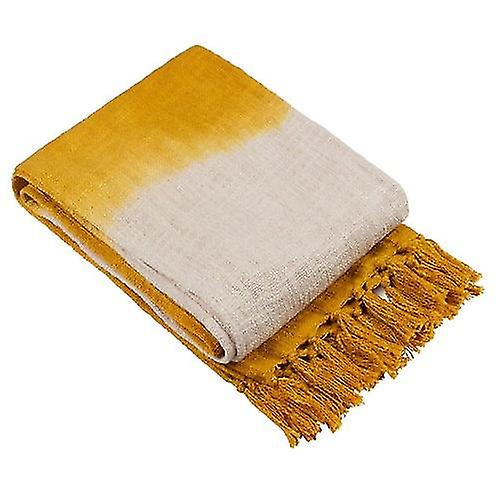 Furn Mizu Dip Dye Tassel Throw