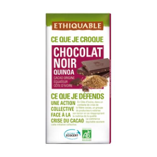 Organic dark chocolate quinoa 100 g