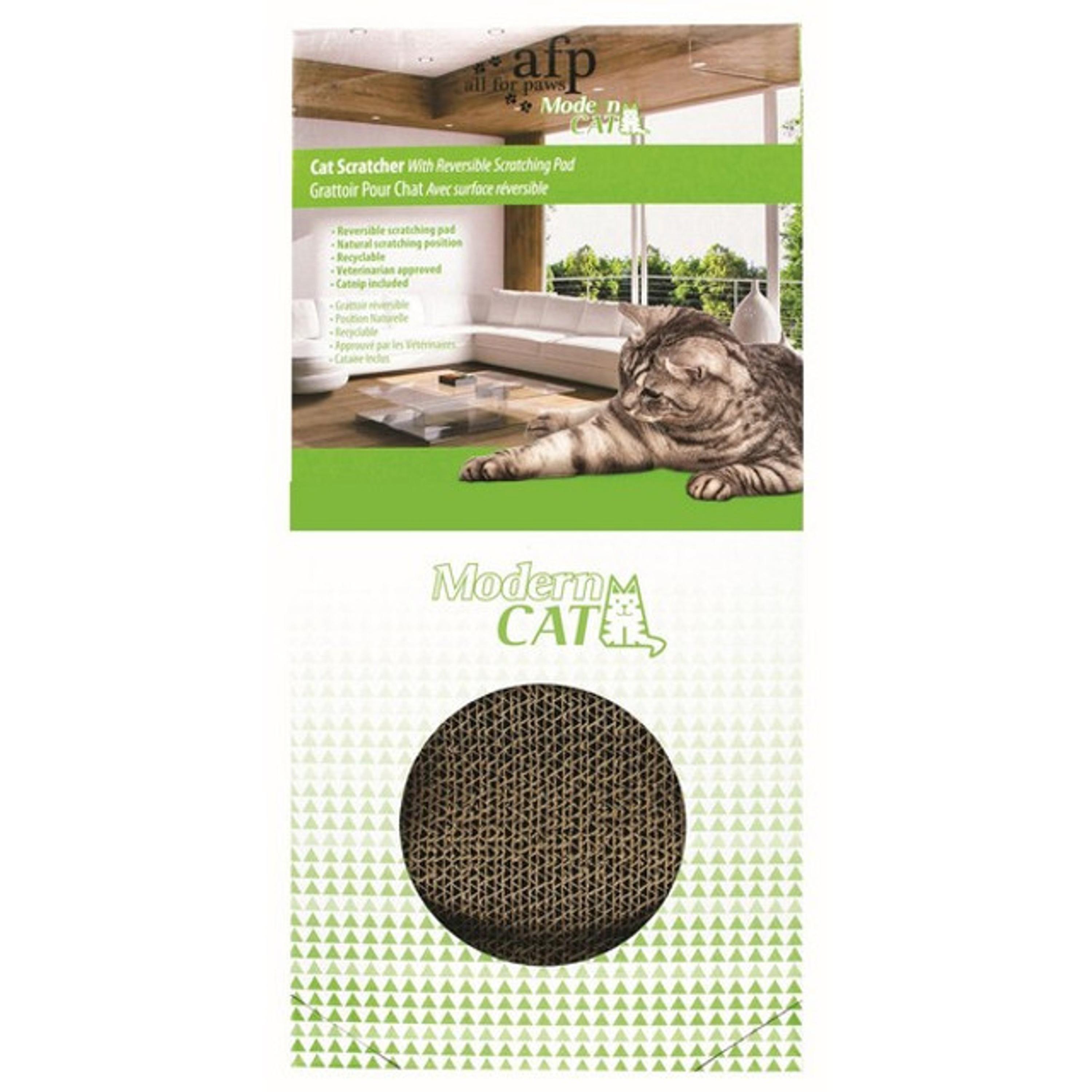 All For Paws Modern Cat - Cat Toy Scratcher Double