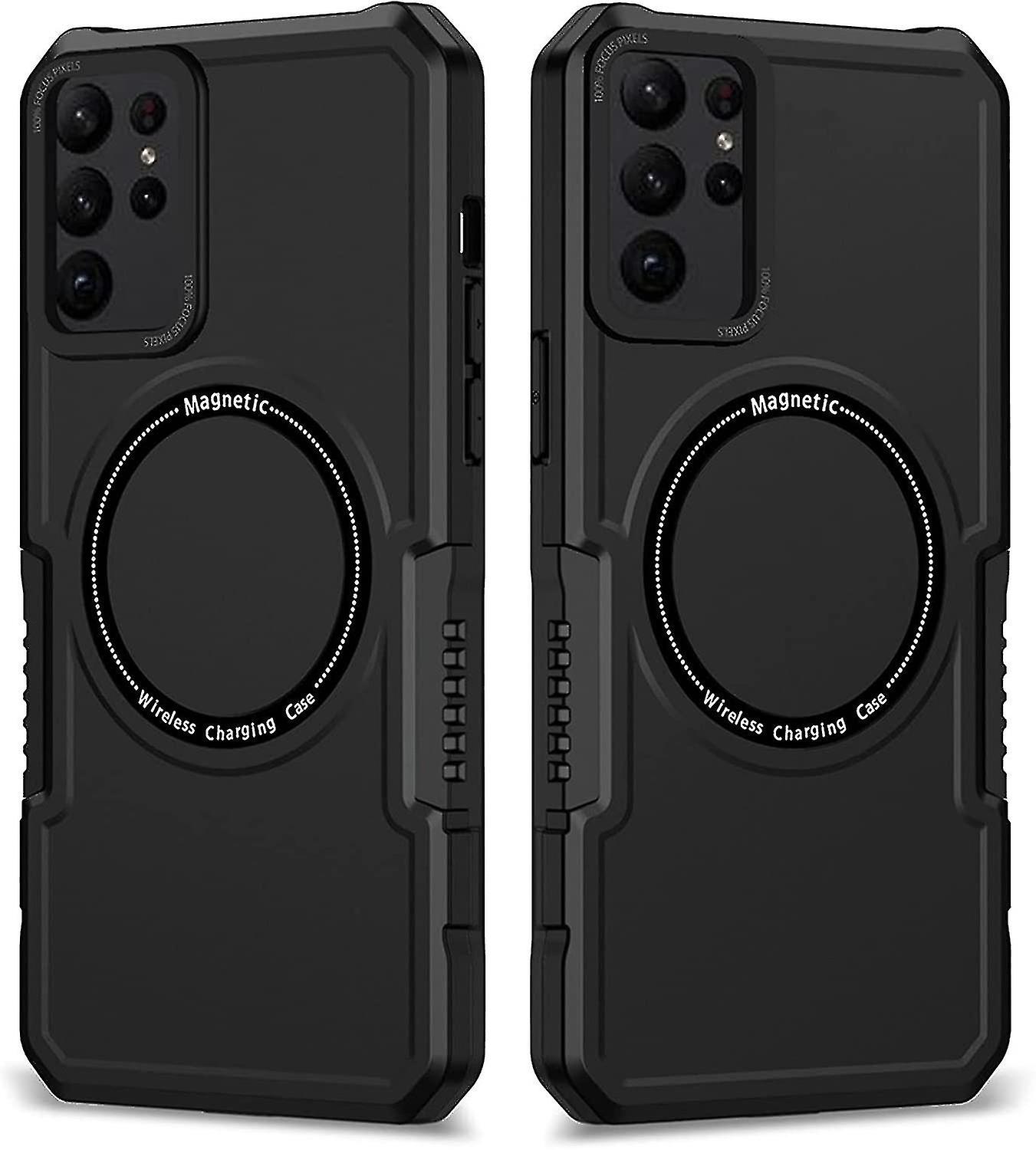 Magsafe Case Compatible With S23 Ultra, Grade Drop Rugged Shockproof Cover