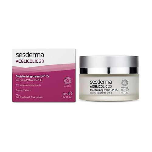 Acglicolic 20 Moisturizing Cream SPF15 50 ml of cream