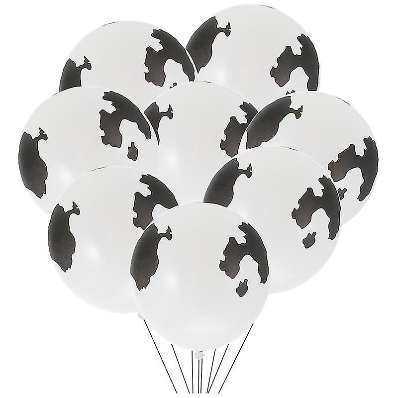 100pcs Map Printed Balloon