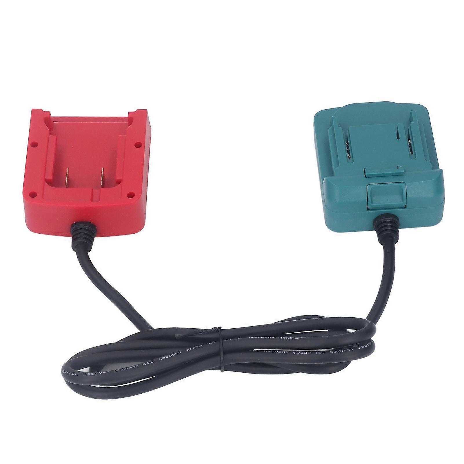 Lithium Battery Adapter for 48‑11‑1811 Li Ion Battery Extension Wire Tool for BL1840 Interface Power Tool