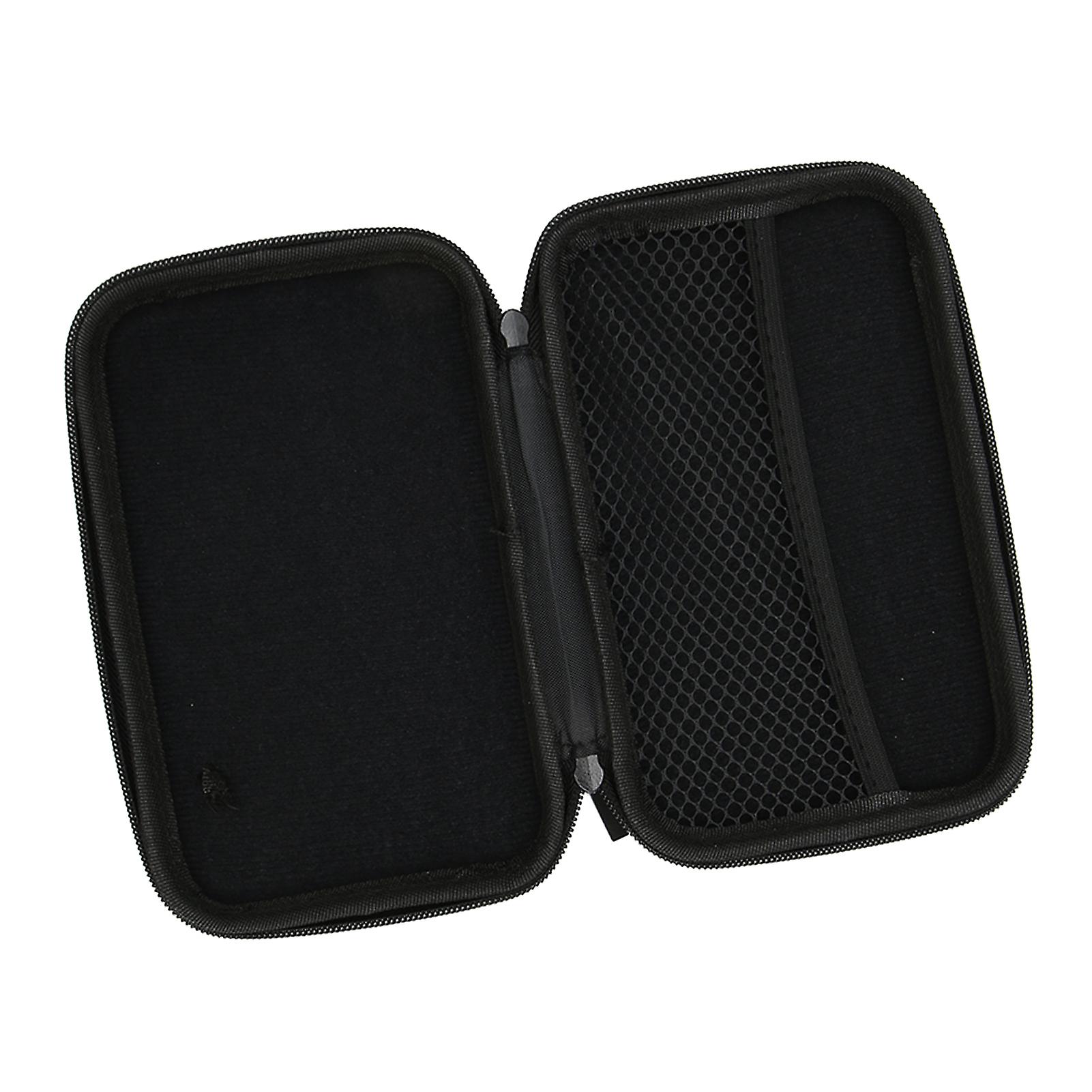 Sound Aid Storage Protective Box Cloth Portable Silicone Lining Reusable Earphone Carrying Case L 