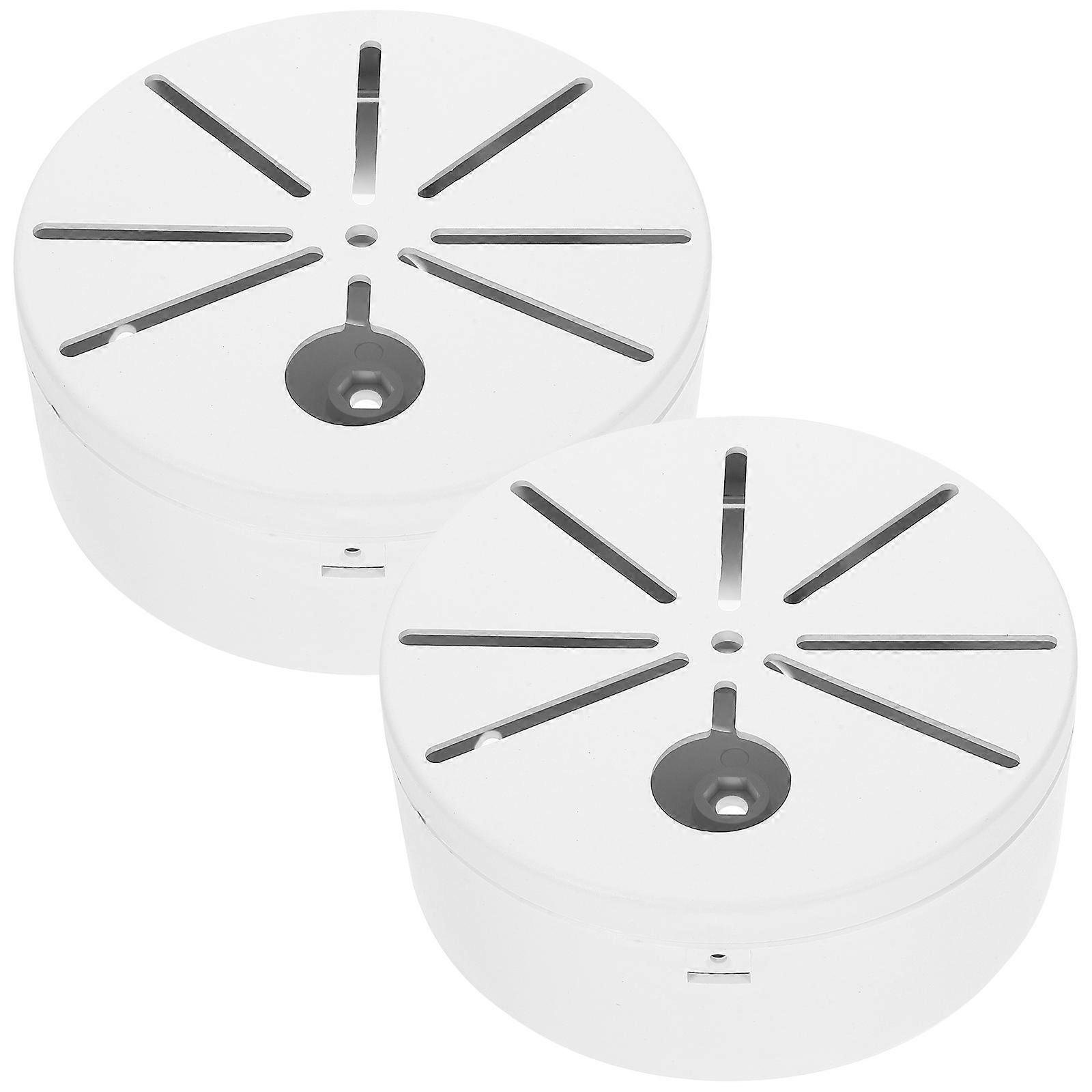 2 Pcs Caméra Boîte De Jonction Caméra Caméra Sécurité Caméra Support Fil Électrique Cacher