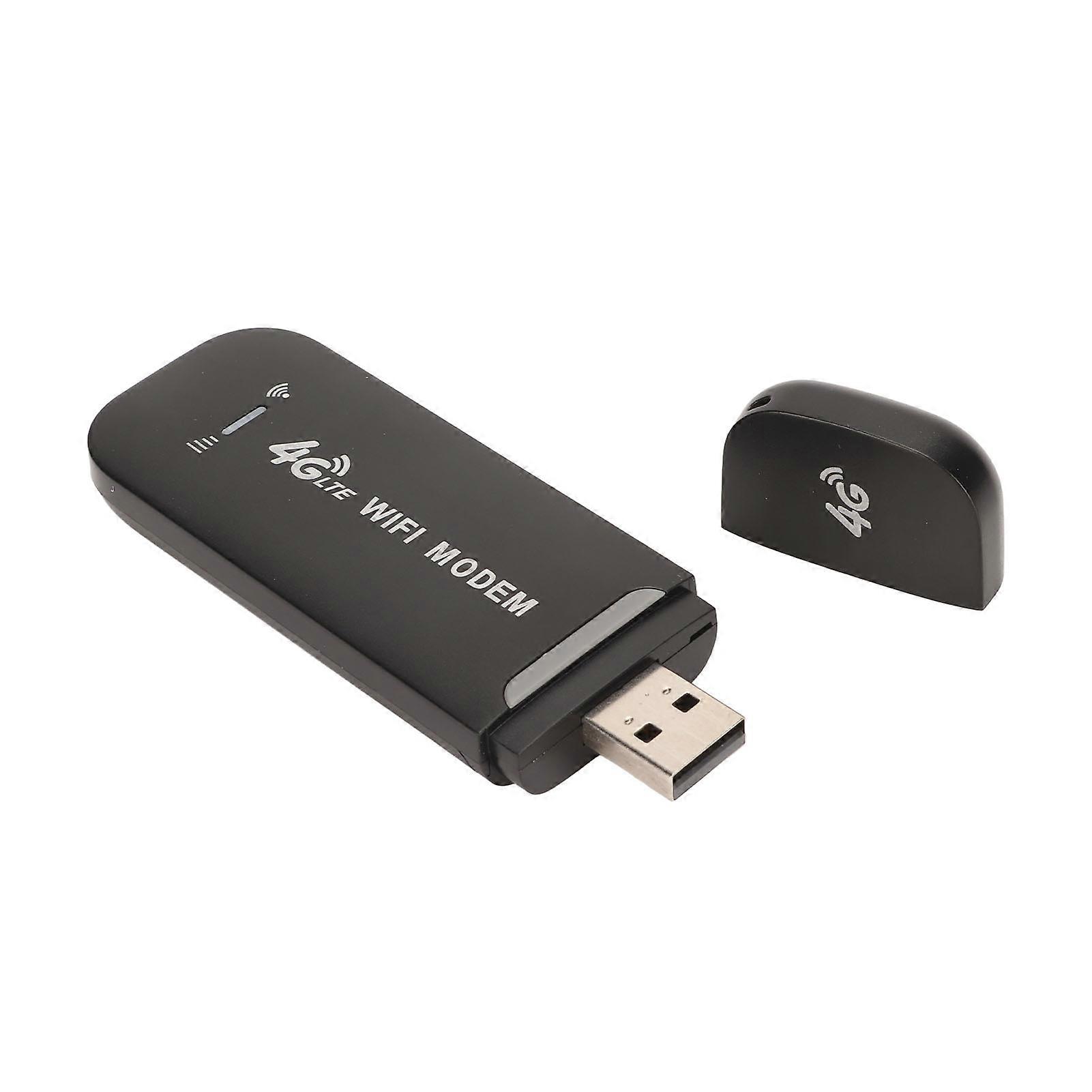 4G LTE USB WiFi router 150Mbps podpora 10 používateľov prenosný WiFi modem mobilný WiFi router pre tablet notebook čierny