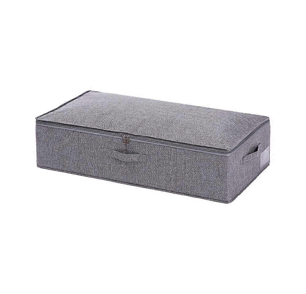 Under Bed Storage Container Clothes, Pillows Storage Duvets, Dark Gray