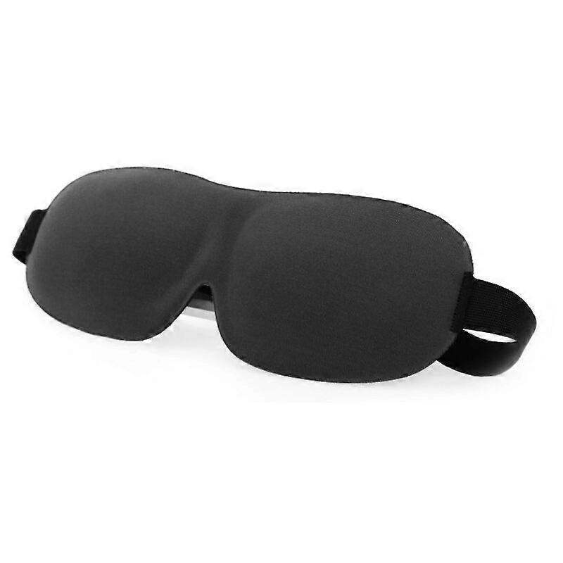 (Noir) 2 masques de nuit, masques de sommeil pour hommes et femmes, masques de voyage protecteurs lgers en 3D