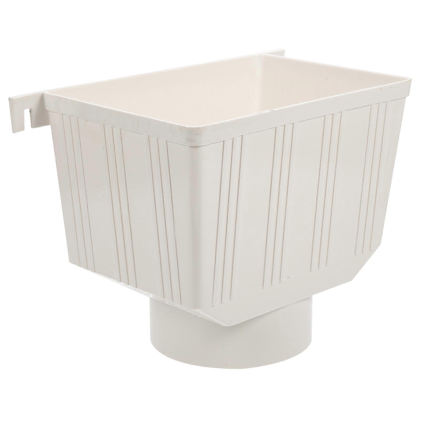 Downspout Rainwater Collection Connector Rain Gutter Downspout Water Collector For Rainwater