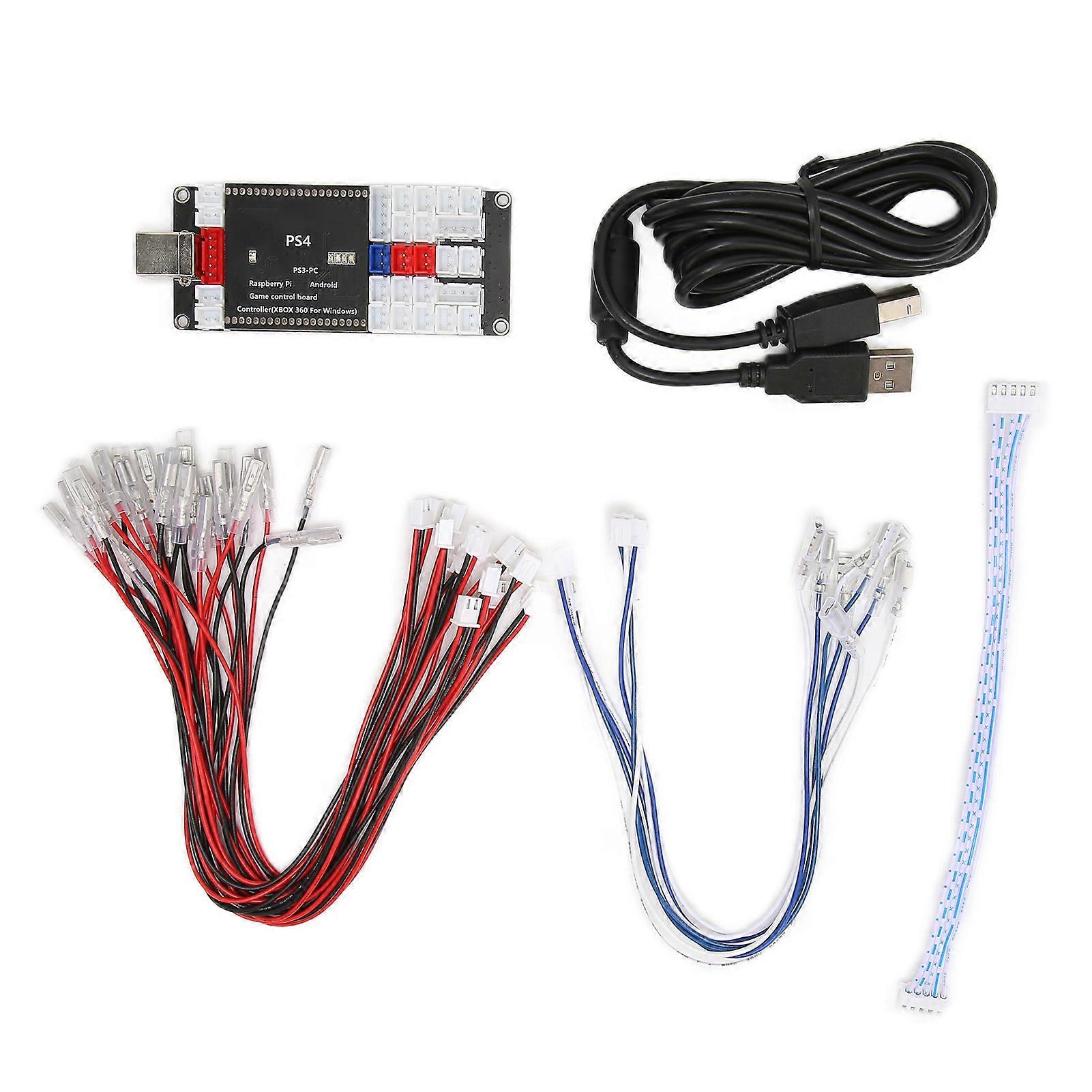 Arcade Usb Encoder Zero Delay Game Controller Diy Code Board To Joystick Button Kits For Ps4