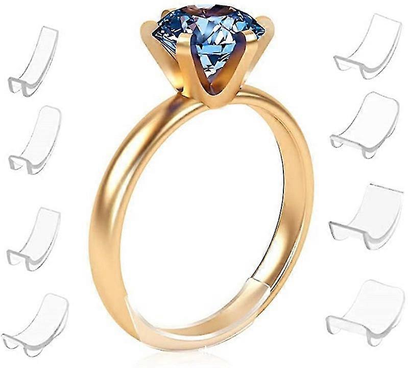8pcs Ring Size Adjuster Invisible Ring Size Adjuster Ring Size Adjustment
