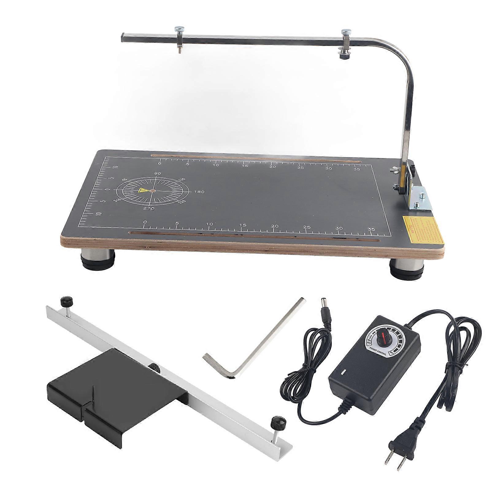 Board Wax Wire Foam Styrofoam Cutter Machine Working Stand Table Tool US Plug 100-240V