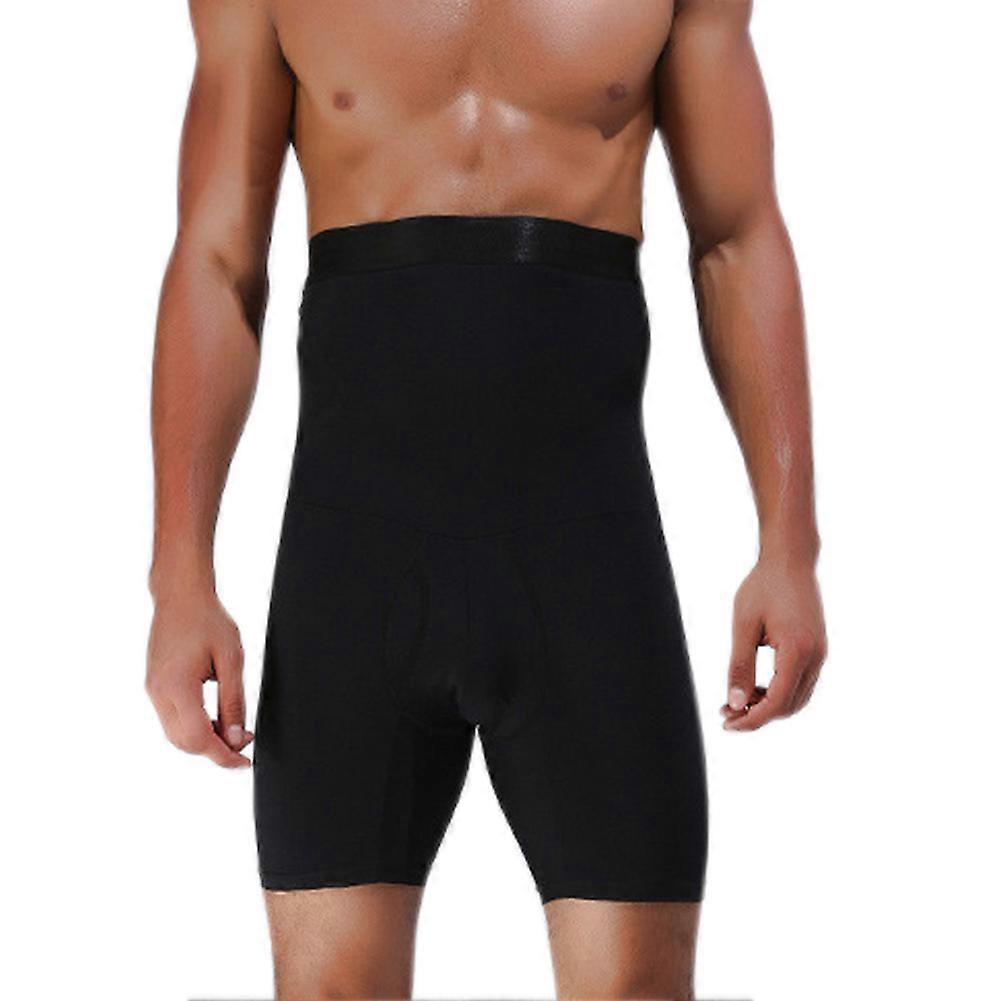Hommes Ultra Lift Slimming Body Shaper Tummy Boxer Haute Taille Culotte brève