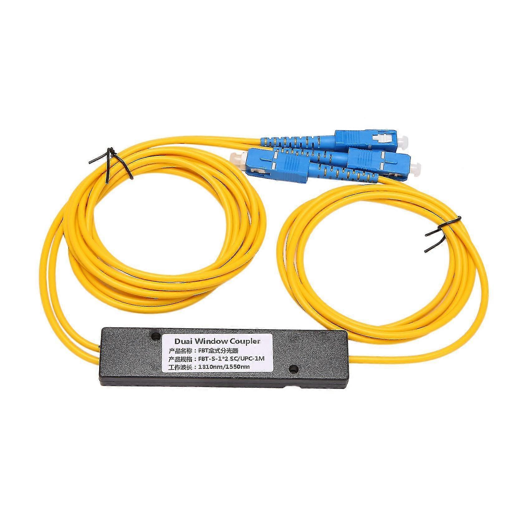 Ftth 1x2 Plc Singlemode Fiber Optical Splitter Optical Coupler