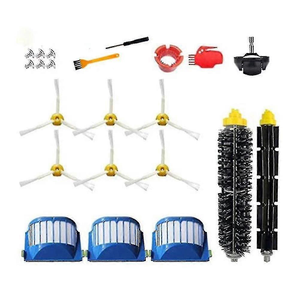 21-Piece Replacement Parts Kit For IRobot Roomba 692 694 & More – Includes Main Brushes, Side Brushes, Filters, Tools - View #4