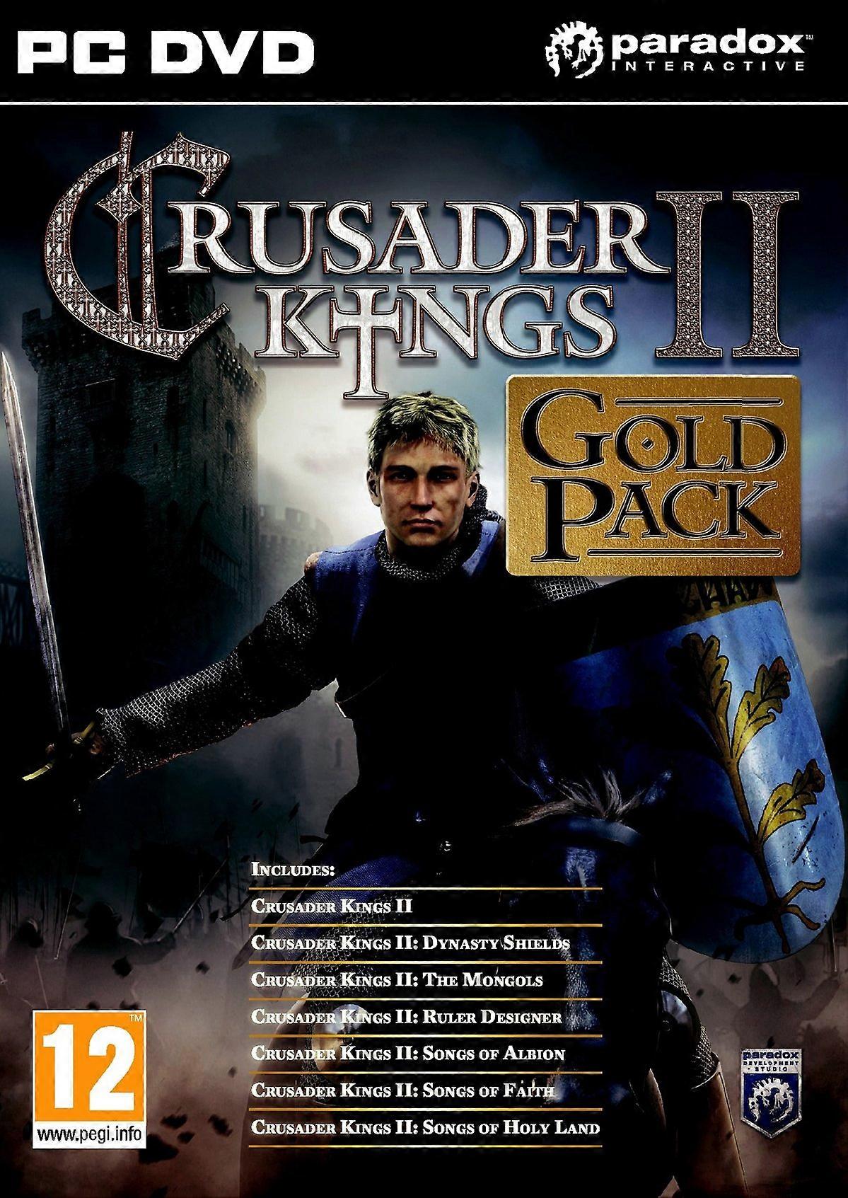 Crusader Kings II Gold Pack (PC CD) - New & Sealed