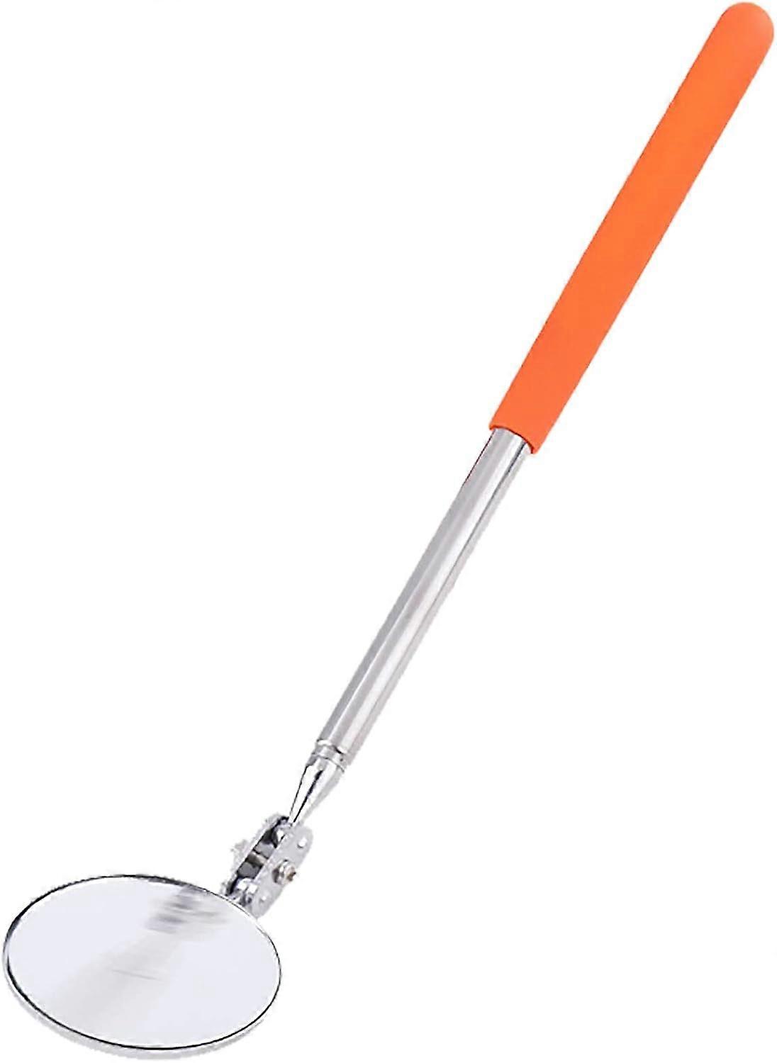 Telescopic Inspection Mirror,360 Degree Rotating Inspection Mirror,Inspection Mirror for Mechanics,280-445MM