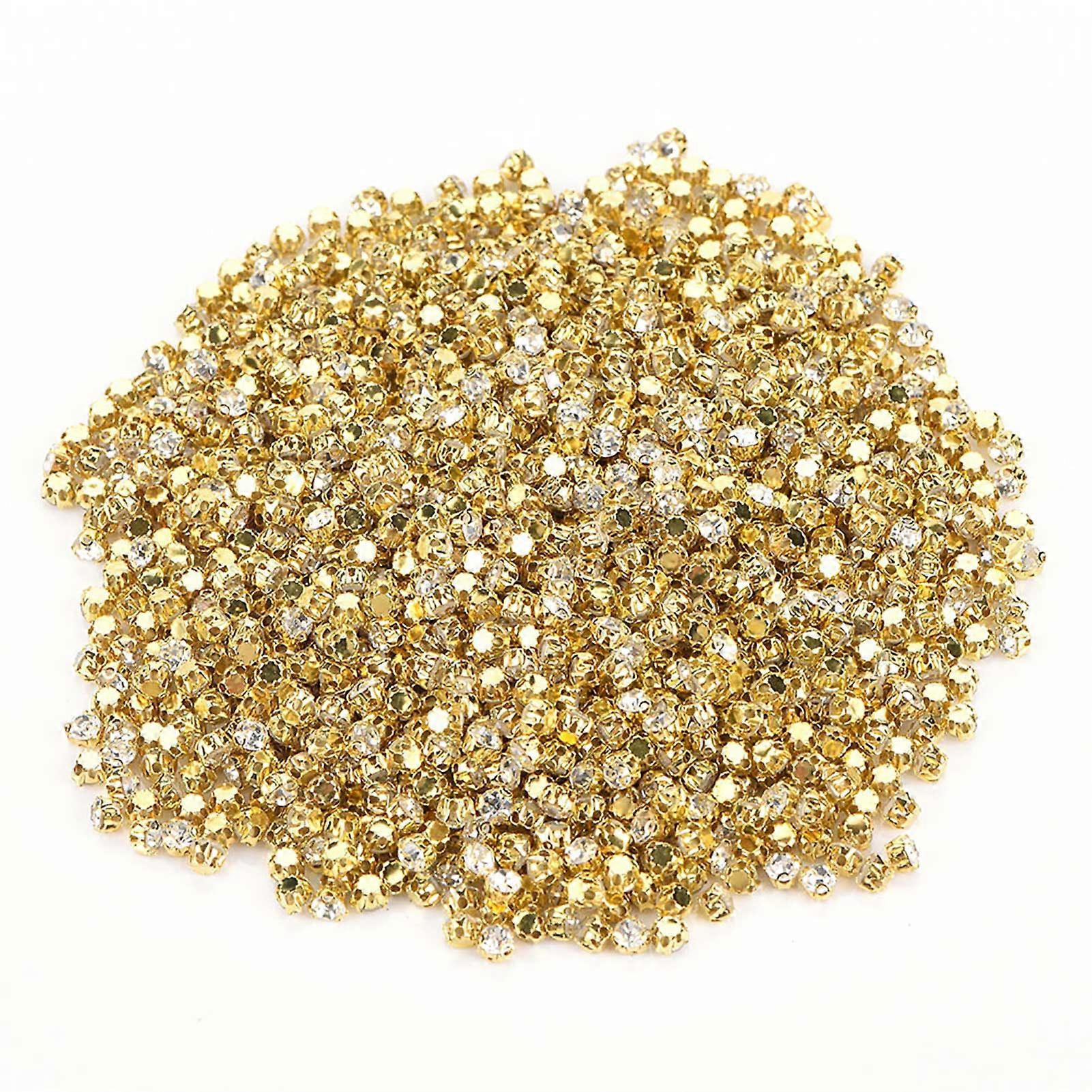 3D Anti Scratch Single Claw Clear Nähen auf Strass DIY Kleidung Zubehör Teile (#01) YEMAA