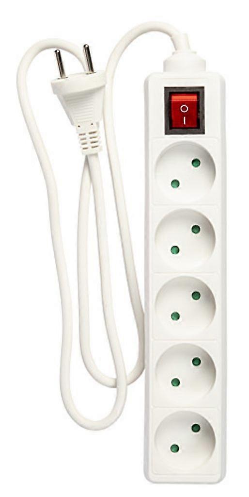 Tomada de 5 vias com interruptor (D), 1m