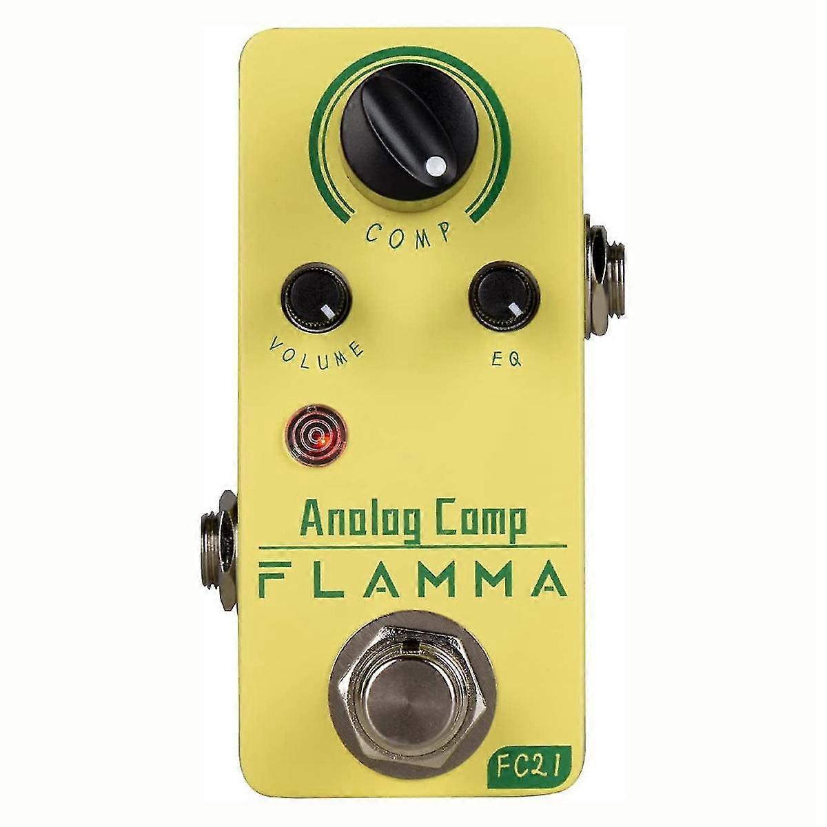 FC21 Compressor Pedal Electric Guitar Effects Pedal Classic Optical Compressing Effect True Bypass
