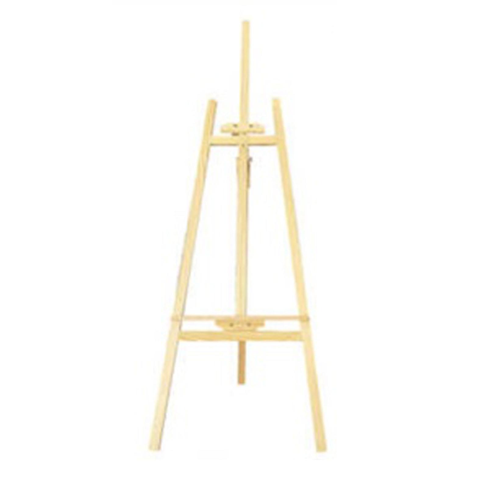 Art Easel Stand Stable Durable Wooden Easel Easy Assembly Adjustable Easel for Painting Drawing Exhibition