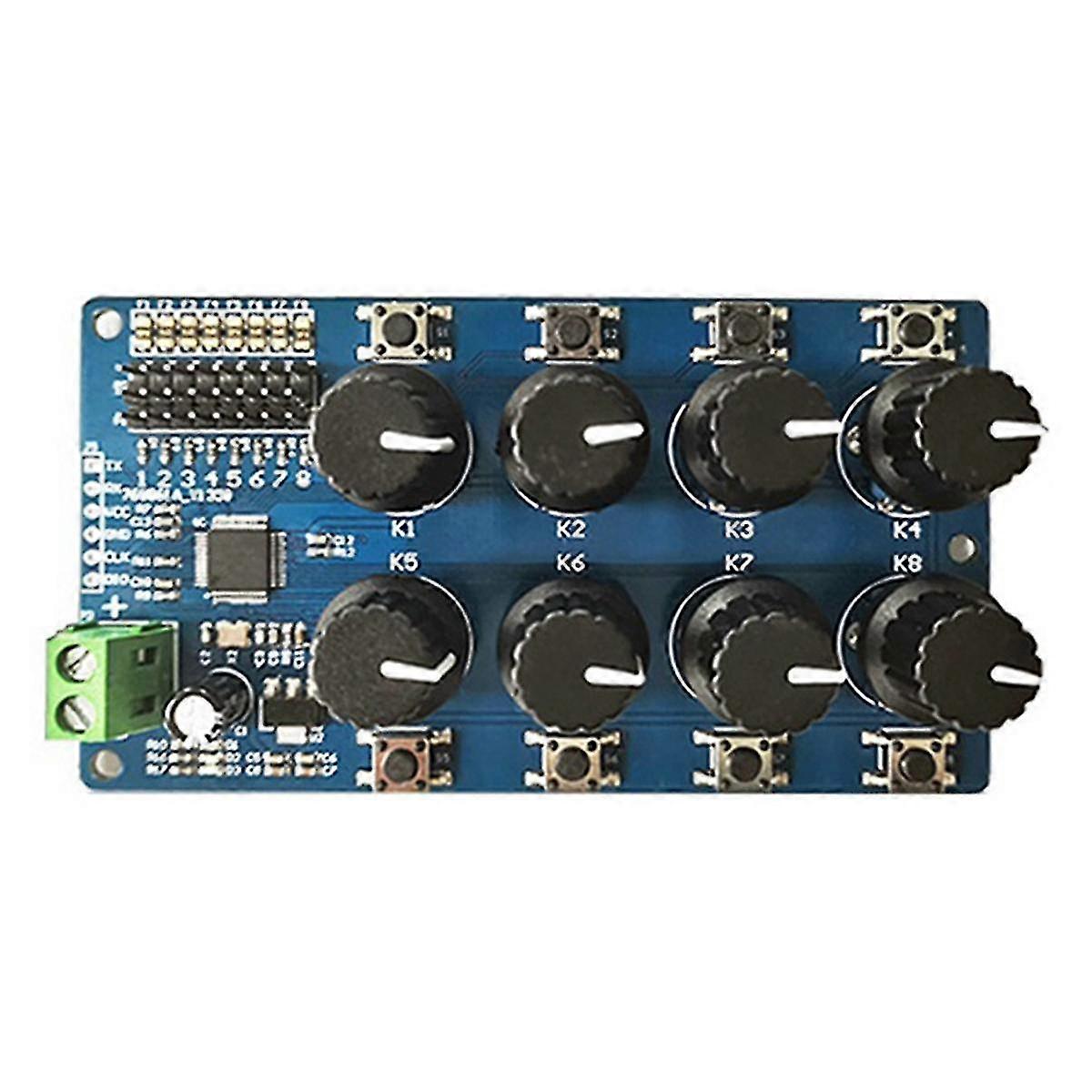Debugging Board Futaba Sg90 Servo's Etc Center Return Meter Multifunctionele Draagbare 8-weg Servo Controller