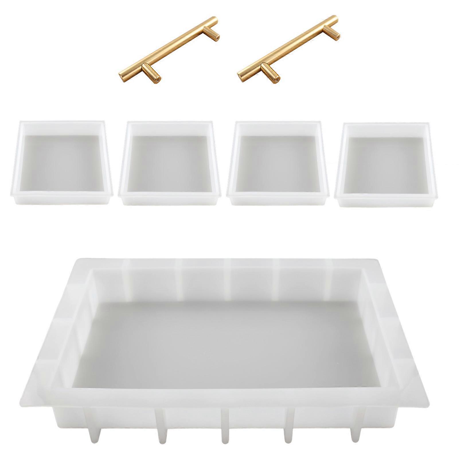 Silicone Resin Tray Stencil for DIY Crafts Serving Board for Making Fruit Tray