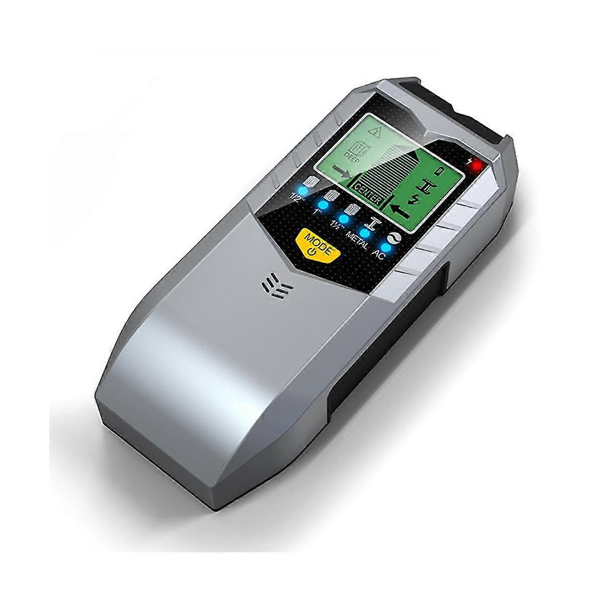 5-in-1 Electronic Detector Wall Stud Finder Sensor Wall Scanner Edge Center Detect Wood Beam/metal/ac Live Wires Inside