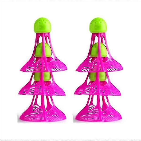 Windproof Badminton Outdoor Badminton Windproof Plastic Nylon Shuttlecock Stable